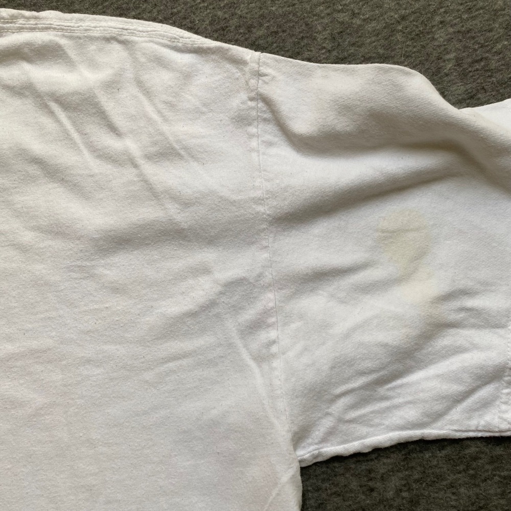 THRASHED Town Branch Bourbon T-Shirt Mens XL White Gildan Cotton Distillery Tee - Picture 8 of 9